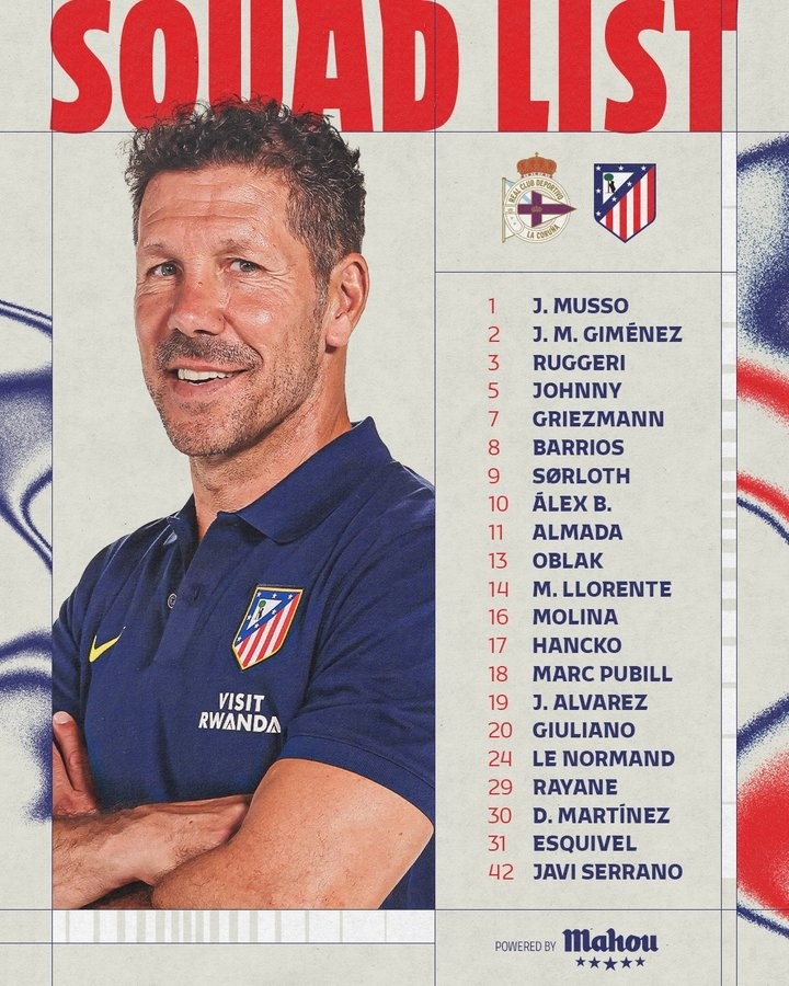 开云体育官网-马竞国王杯大名单:即将转会的拉斯帕多里、加拉格尔缺席